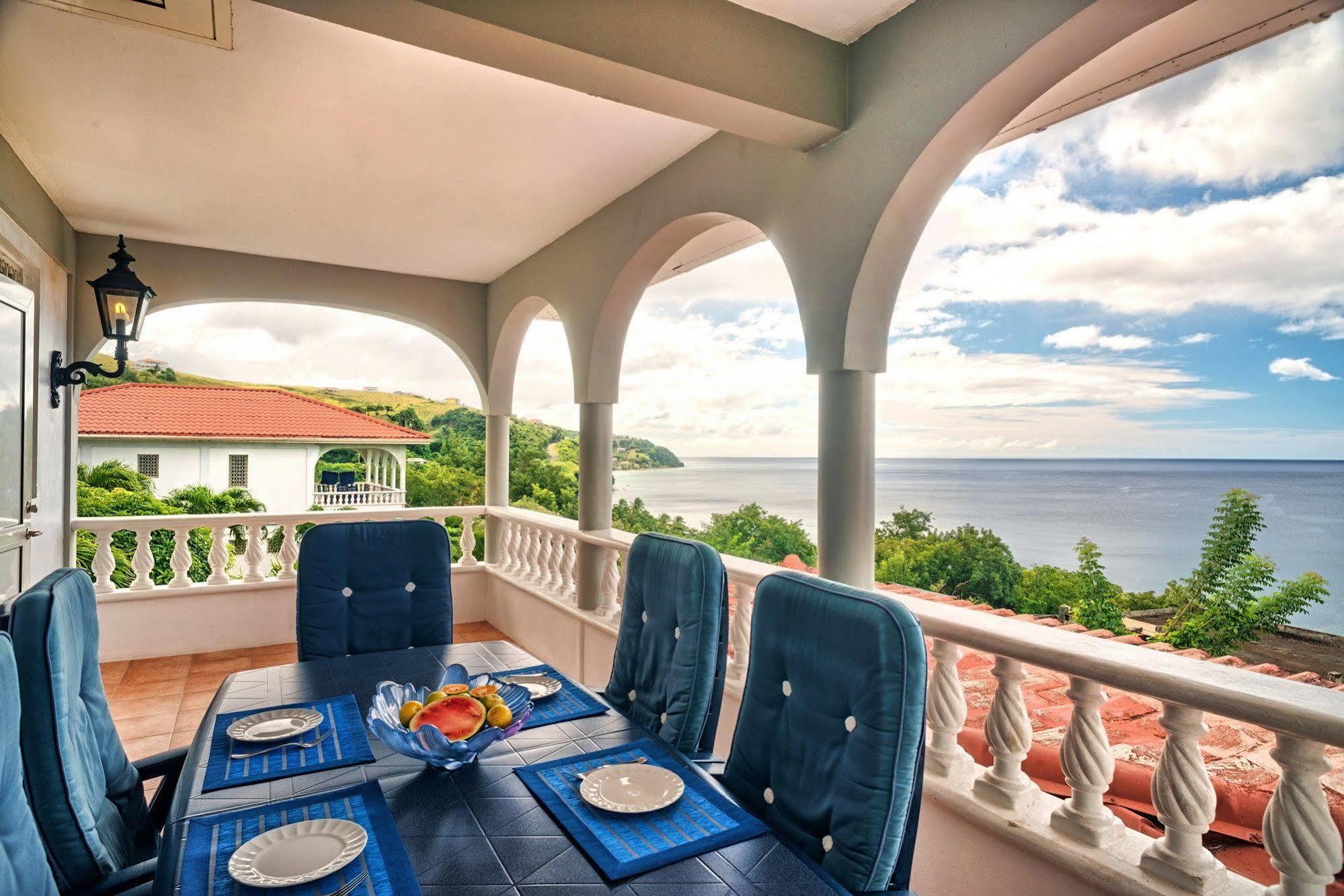 Caribbean Sea View Holiday Apartments Méro Exteriör bild